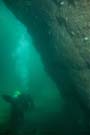 Diver under arch (Millshore)