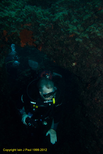 Richard in tunnel