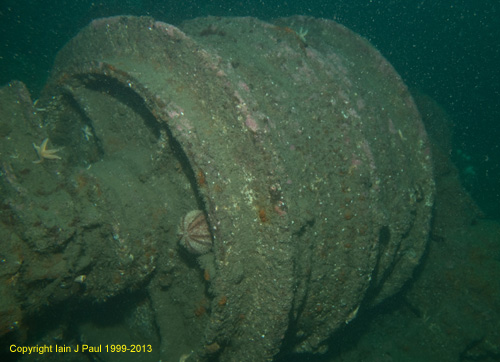 Aberdeenshire trawldrum - winch